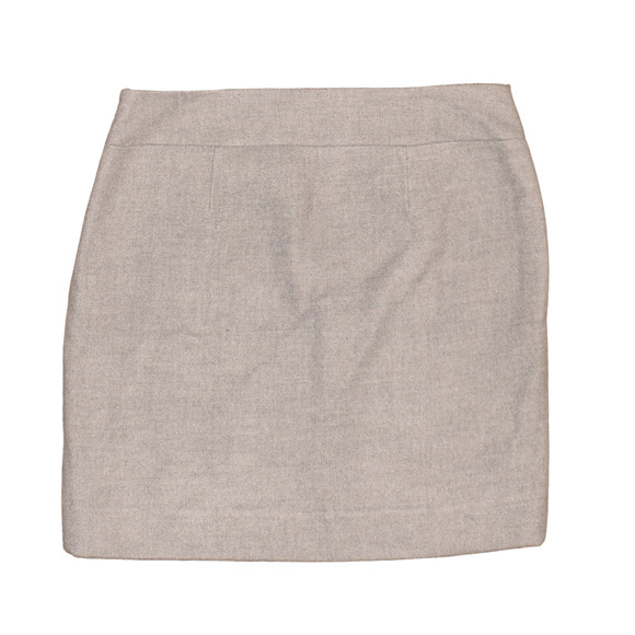 WHITE HOUSE BLACK MARKET $98 Straight Boot Skirt in Gray Size‎ 6 - Picture 2 of 3